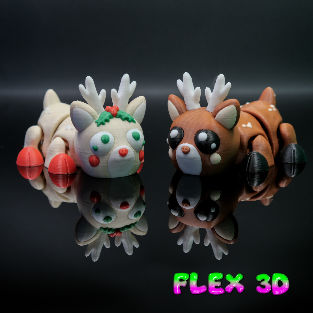 Flex 3D Reindeer Chunky